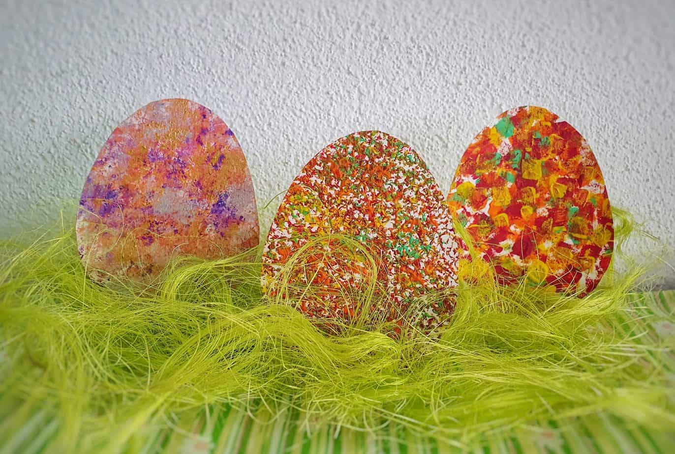 Basteln mit Kindern im Frühling und für Ostern