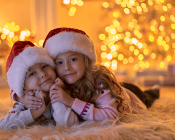 harmonische Weihnachten feiern mit Kindern